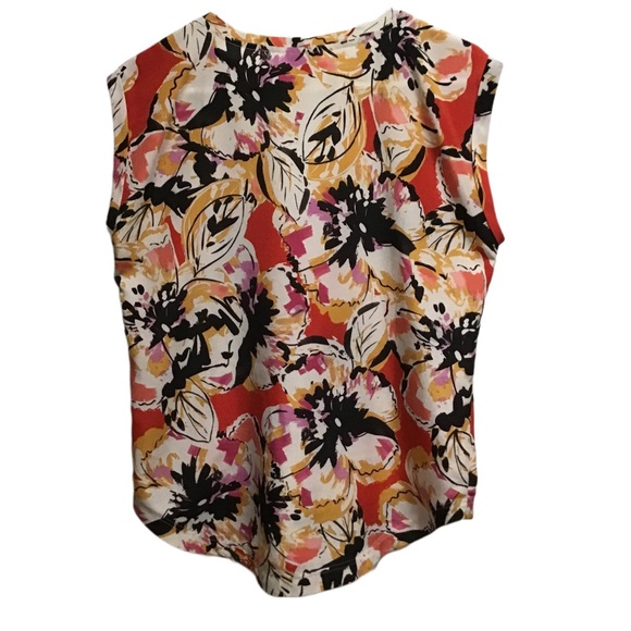 J. Crew women’s floral print blouse multicolor - Picture 2 of 7